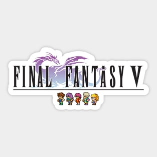 Final Fantasy V Sticker